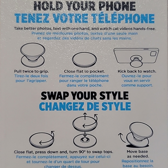 New! Opal Popsocket! Cell Phone, Holder, Stand & Mount! - Picture 6 of 6